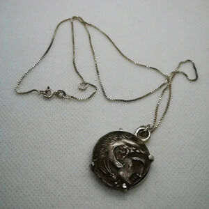 Alexander the  great coin necklace